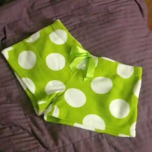 NWOT size Large Sweet Tart Plush Fleece PJ shorts